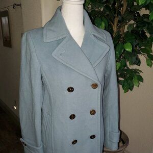 Lands End Wool Blend Coat